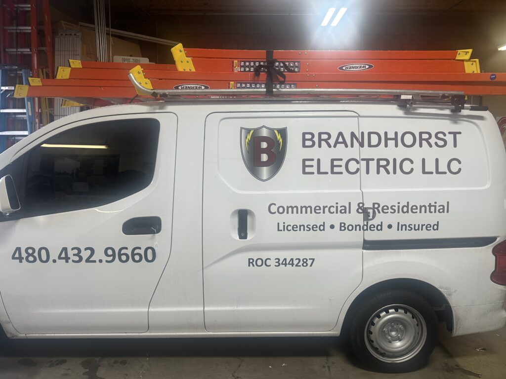 High-efficiency electrical inspection work completed in a commercial space located in Gilbert