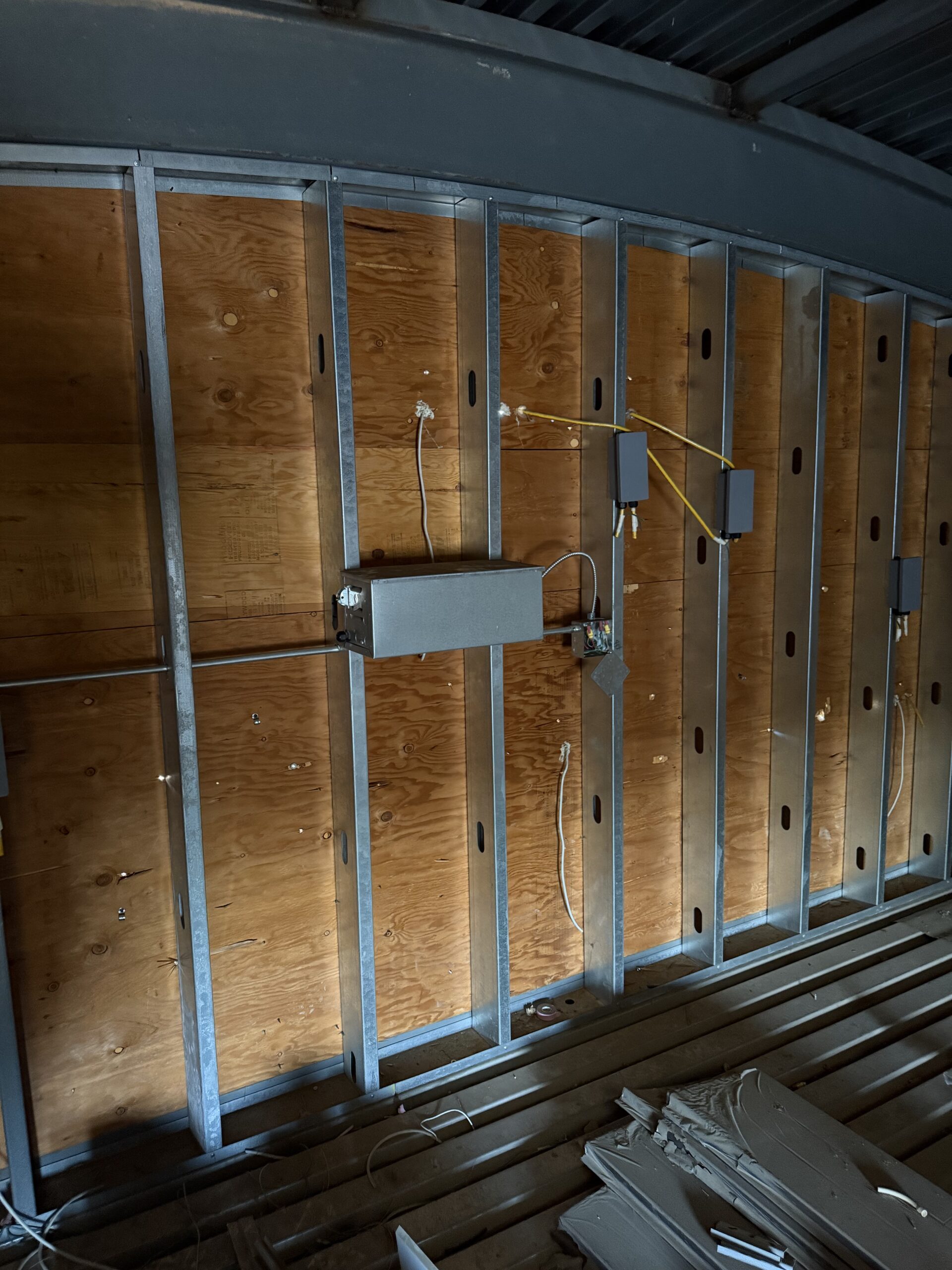 Modern kitchen cabinet lighting work completed in a outdoor space located in Paradise Valley