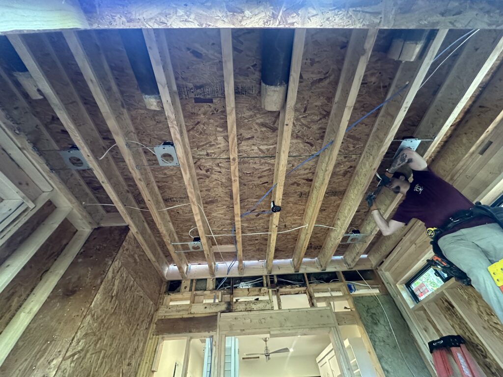 Custom panel installation work completed in a residential space located in Paradise Valley